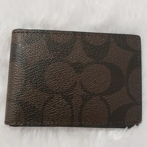 Coach card holder